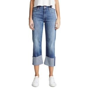 Mother The Dusty Cuff Fray Shoot to Thrill Jeans